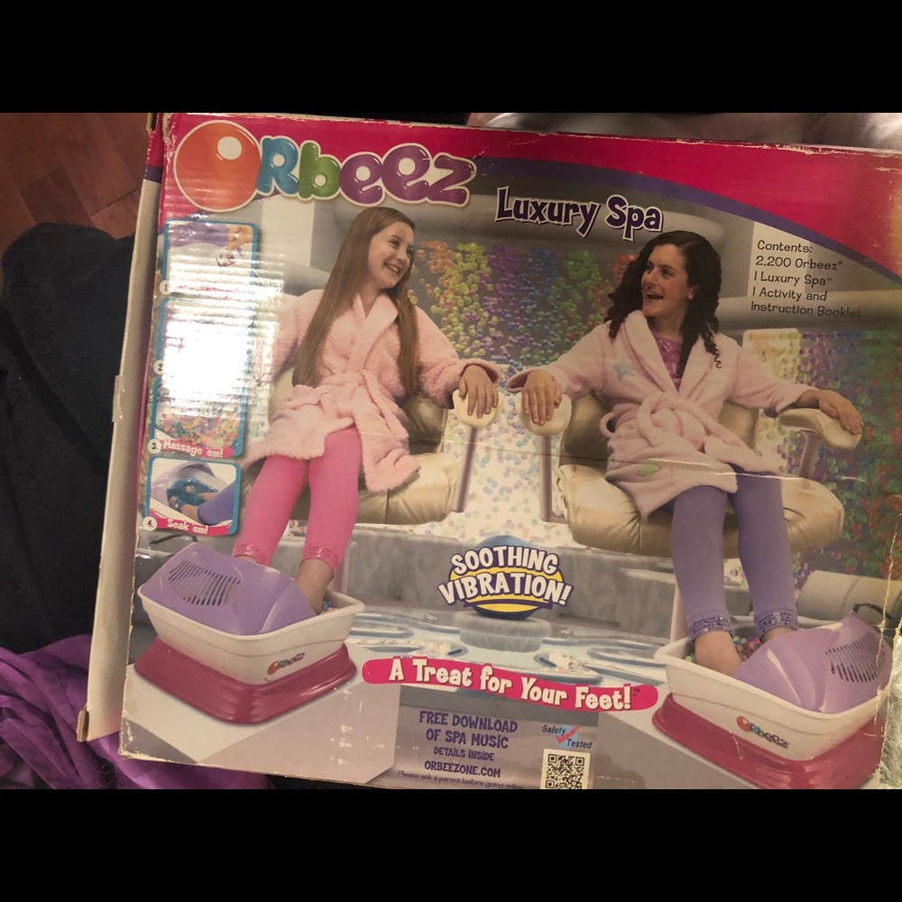 Orbeez foot spa